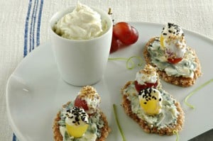 canapés au roquefort